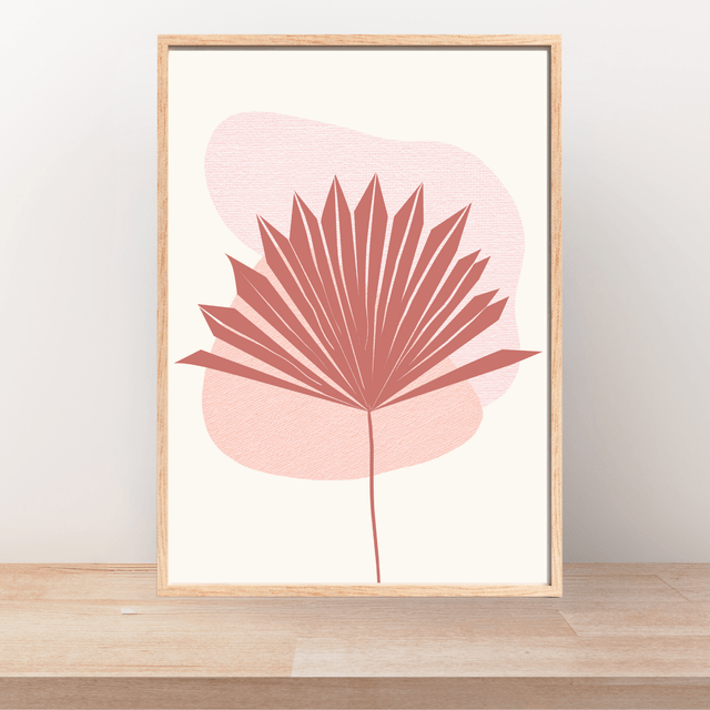 Impression Feuilles Botaniques Minimalistes - Décoration Murale Élégante / Minimalist Botanical Leaf Spread Print - Elegant Wall Decor