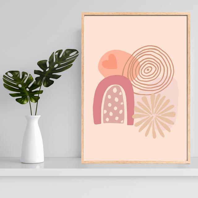 Impression Botanique Bohème - Art Mural Inspiré par la Nature / Botanical Boho Print - Nature-Inspired Wall Art