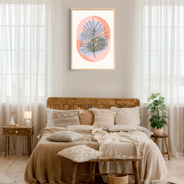  Harmonie Botanique Moderne / Modern Botanical Harmony Wall Art 