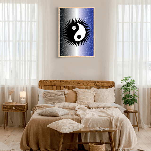 Impression Yin et Yang - Décoration Murale Harmonie / Yin and Yang Print - Harmony Wall Decor